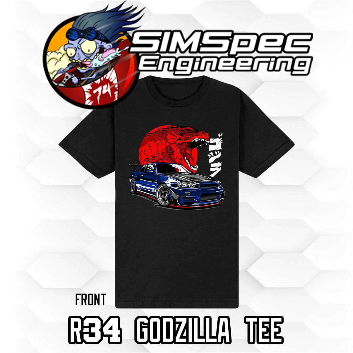 Nissan R34 Godzilla T-Shirt