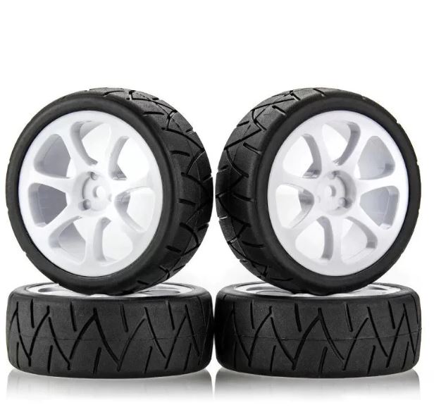Team Powers 34 34s Treaded Radial Tyres - Spoked