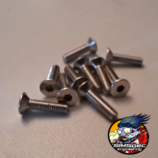 M3x14mm Flat Head (x10)