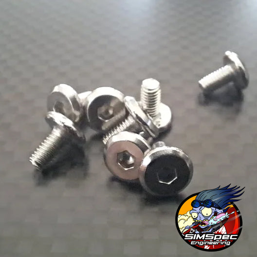 Low Profile Wide Head screws M3x5mm