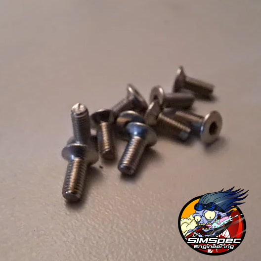 M3x8mm Flat Head (x10)