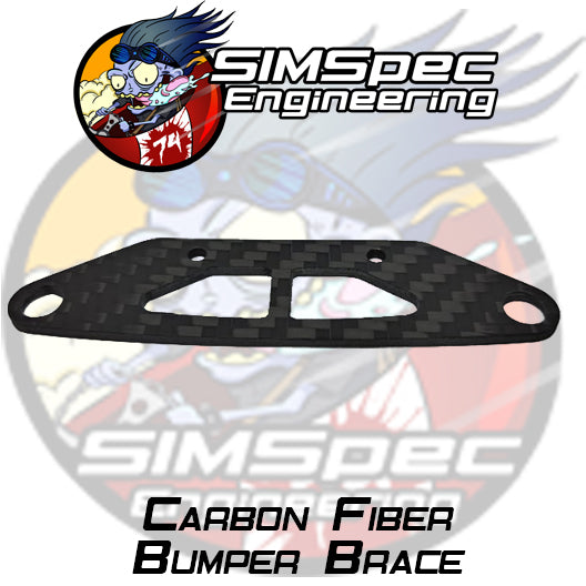 Carbon Fibre Bumper Brace For Xpress XQ1 to XQ25 touring cars