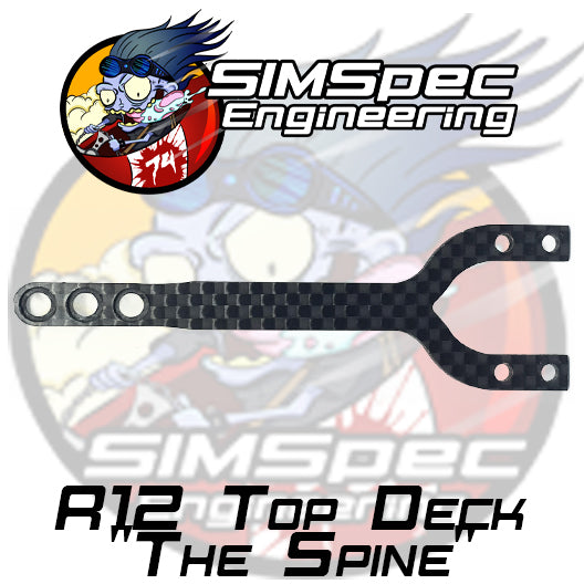 ARC R12 Top Deck "The Spine" ~ 2mm
