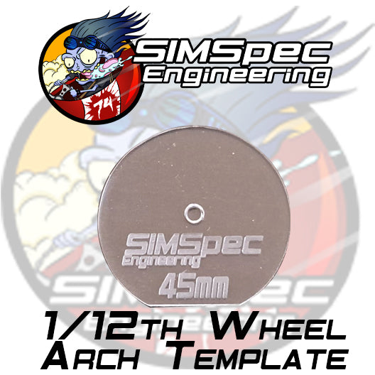 1/12th Wheel Arch Template