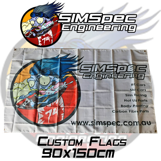 Custom Printed Flag 90cm x 150cm