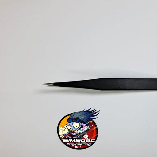 SIMSpec Straight Tweezers