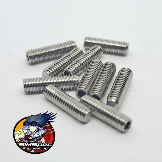 M3x10mm Stainless Grub Screws