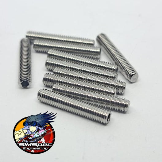 M3x16mm Stainless Grub Screws