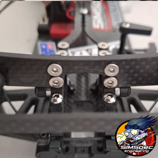 SIMSpec Engineering Ultra Low Profile Stainless M2.5x8mm