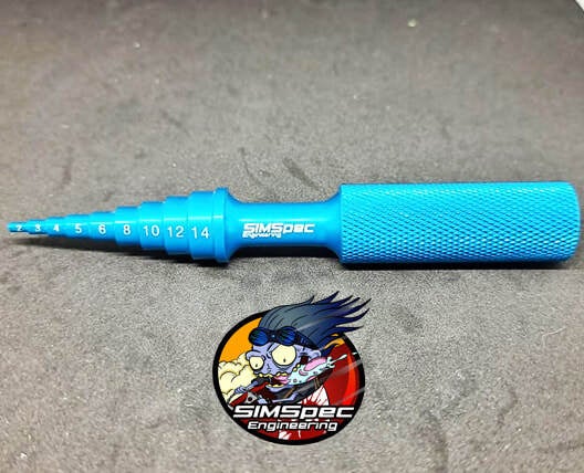 SIMSpec Engineering Bearing tool ~ Blue