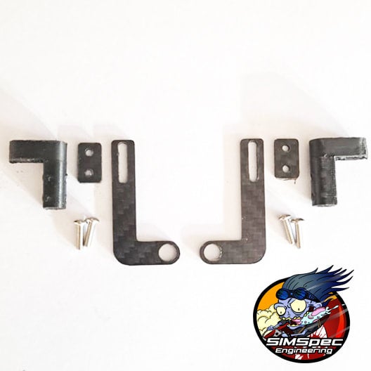 SIMSpec R12FF Rear Wing Body Mounts For Blitz MK9 FWD Body