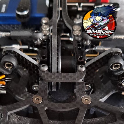 SIMSpec Low COG Shock Tower set for the BD11 ~ -1mm