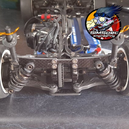 SIMSpec Low COG Shock Tower set for the BD11 ~ -1mm