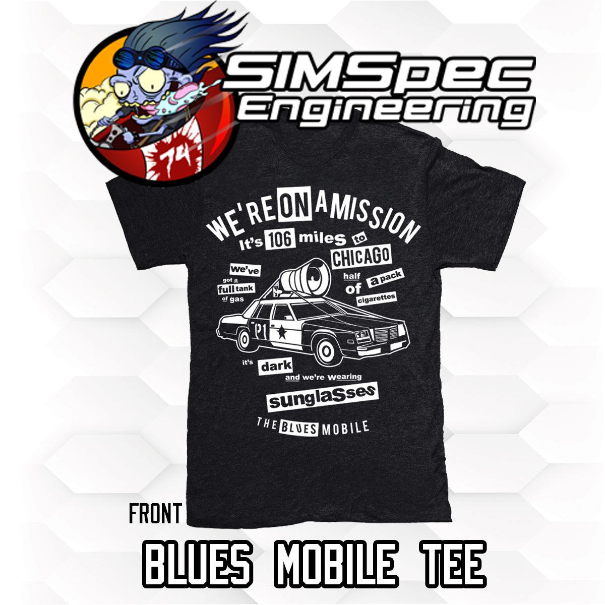 Blues Mobile T-Shirt