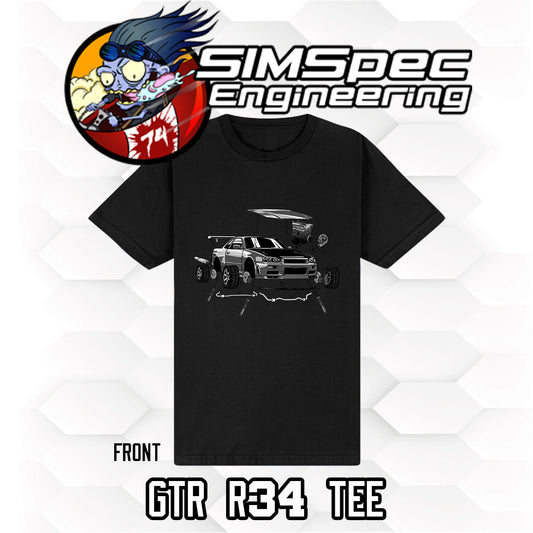 Nissan GTR R34 Parts T-Shirt