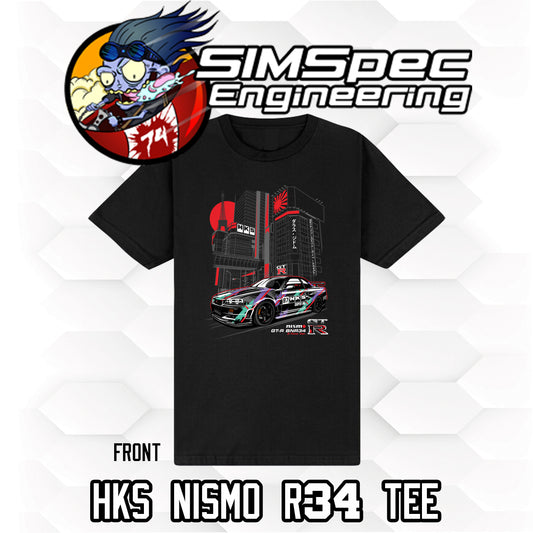 HKS Nismo R34 T-Shirt