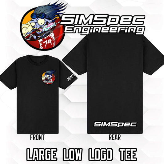 SIMSpec Engineering Large Low Logo T-Shirt