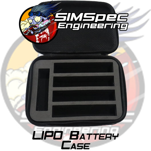 SIMSpec Engineering Premium Lipo Battery Case Large