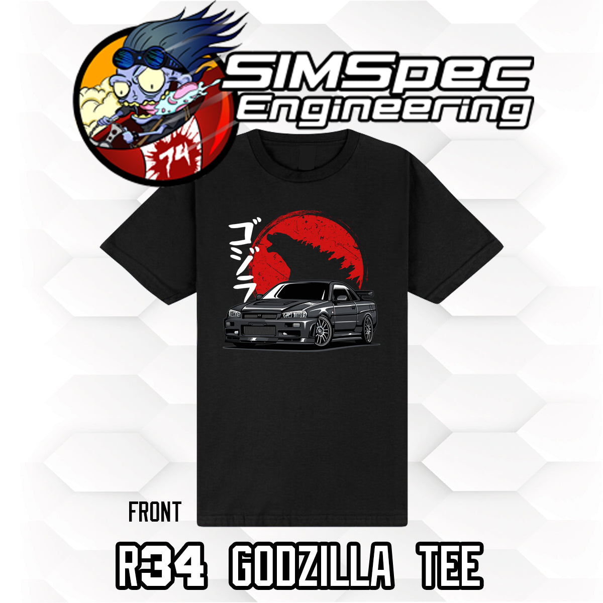 Nissan R34 Godzilla T-Shirt
