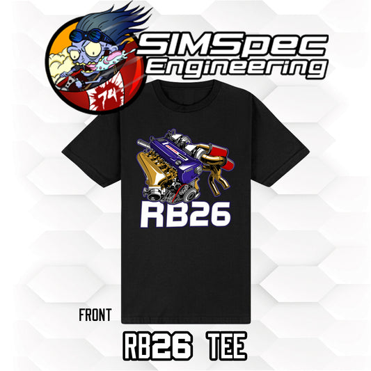 Nissan RB26 Engine T-Shirt