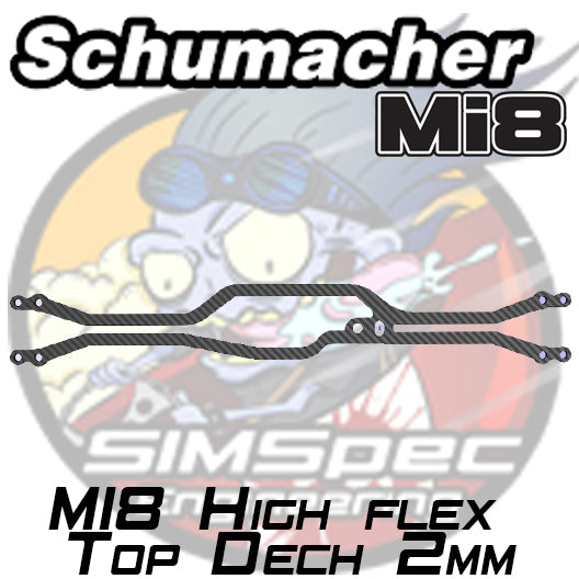 SIMSpec Mi8 High Flex One Piece Top Deck 2.0mm