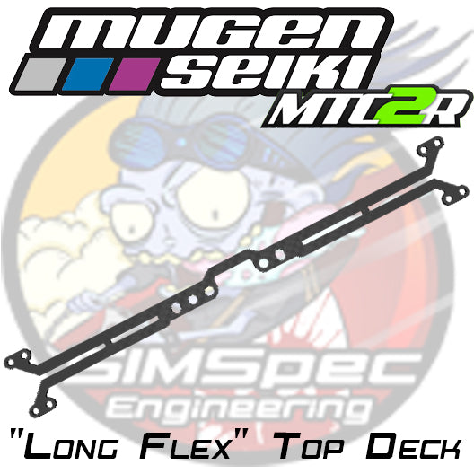 Mugen MTC2R "Long Flex One Piece Top Deck ~ 1.5mm
