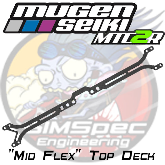 Mugen MTC2R "Mid Flex One Piece Top Deck ~ 1.5mm