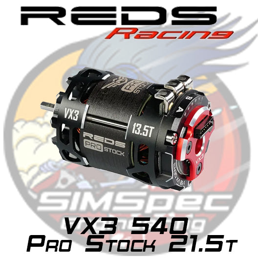 REDS Racing VX3 540 PRO Stock 21.5t **PRE ORDER**