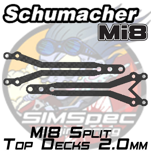 SIMSpec Mi8 Mid Flex One Piece Top Deck 2mm
