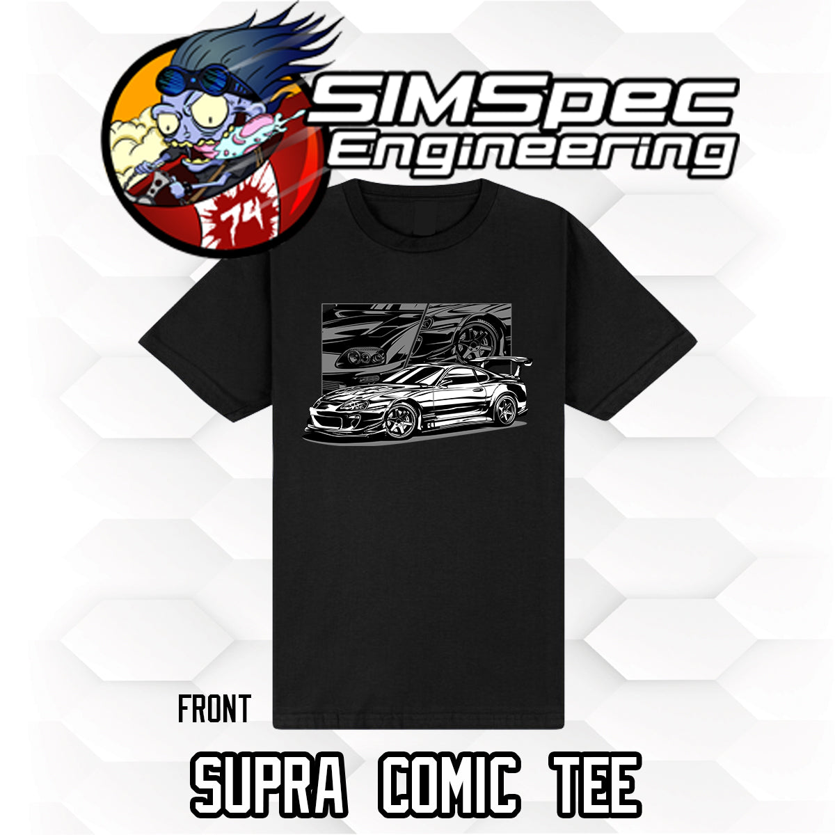 Toyota Supra Comic T-Shirt