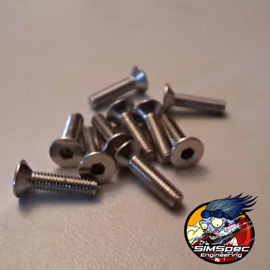 M3x12mm Flat Head (x10)