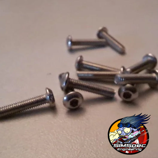 M3x18mm Button Head (x10)