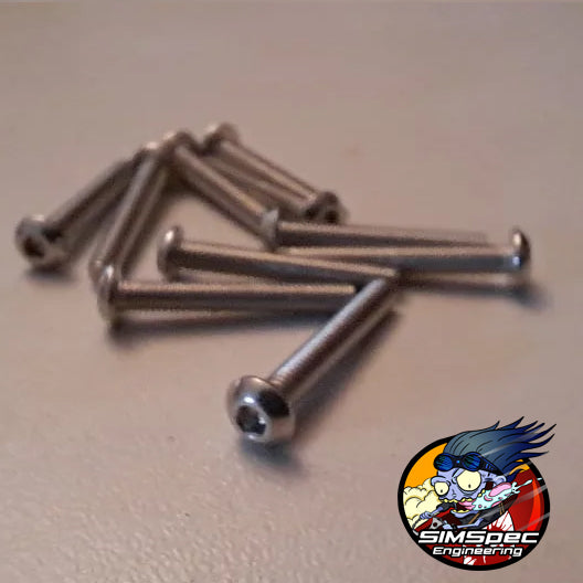 M3x20mm Button Head (x10)