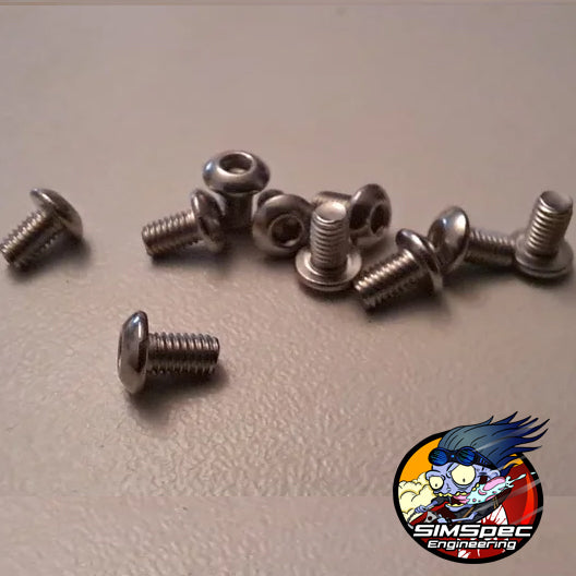 M3x6mm Button Head (x10)