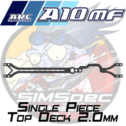 SIMSpec ARC A10MF Adjustable Flex Top Deck 2.0mm