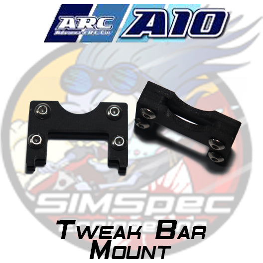 SIMSpec ARC A10 & A10mf Tweak Bar Mount ~ Carbon Fibre Edition