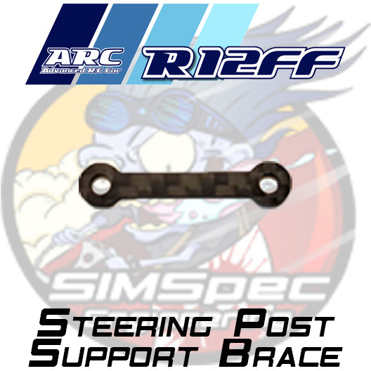 ARC R12FF Carbon Fiber Steering Post Support Brace
