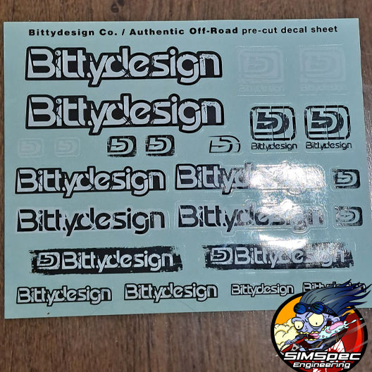 Bittydesign sticker sheet