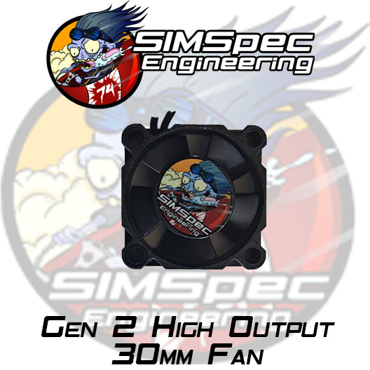 SIMSpec Engineering 30mm GEN2 High Output Fan