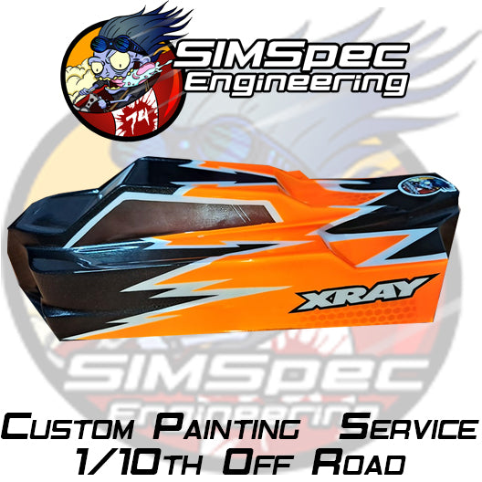 Custom Painting Service (Off Road 1/10th)