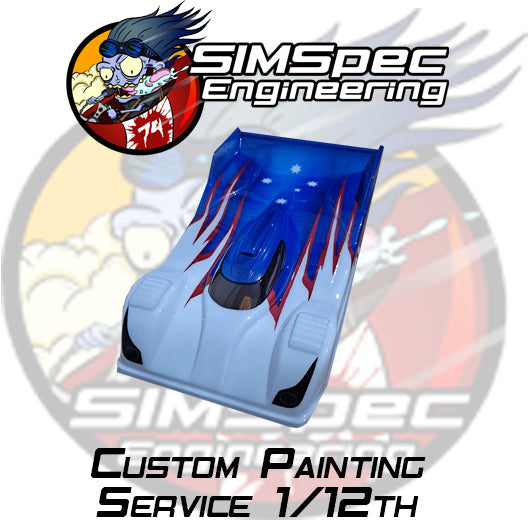 Custom Painting Service (1/12th Pan Car)