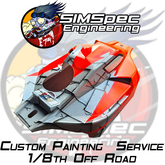 Custom Painting Service (Off Road 1/8th)