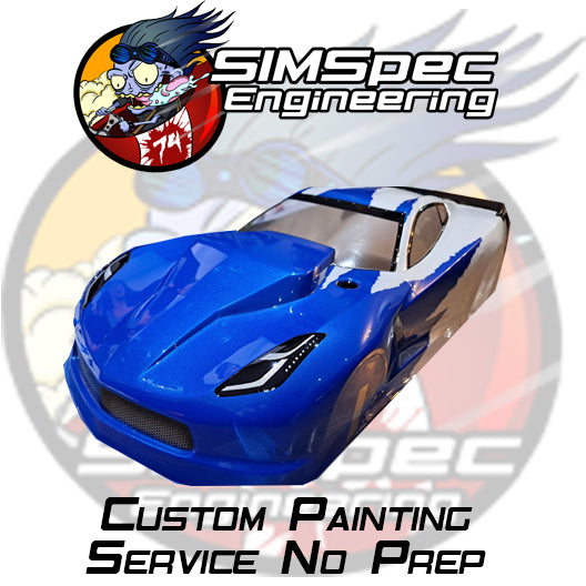 Custom Painting Service (No Prep Drag Cars)