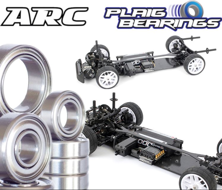 Plaig Bearings ARC R12FF Complete V2 Premium Metal Shielded Bearing Kit