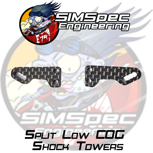 SIMSpec ARC R12 Low COG Split Shock Towers