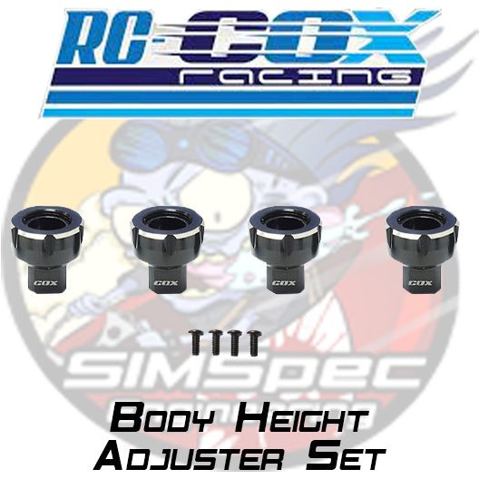 RC COX Racing Body Height Adjuster Set