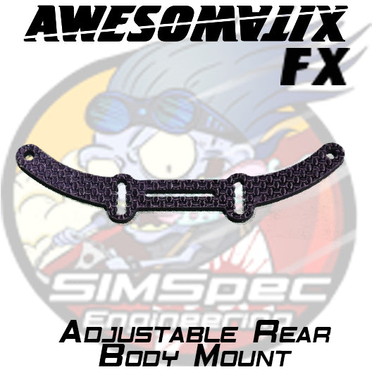 SIMSpec AMX FX Rear Adjustable Body Mount