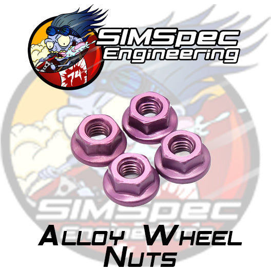 SIMSpec Alloy Wheel Nuts ~ Purple