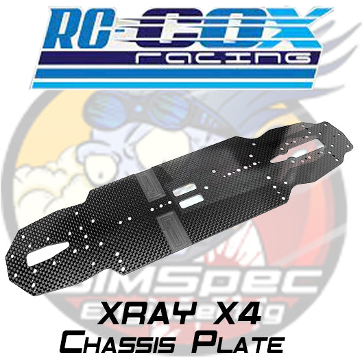 RC COX Racing Xray X4 Chassis Plate