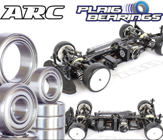 Plaig Bearings ARC A10 Complete V2 Premium Metal Shielded Bearing Kit